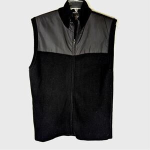DKNY  vest Unisex 100% lambs wool weather resistant chest or bust 42" length 27"